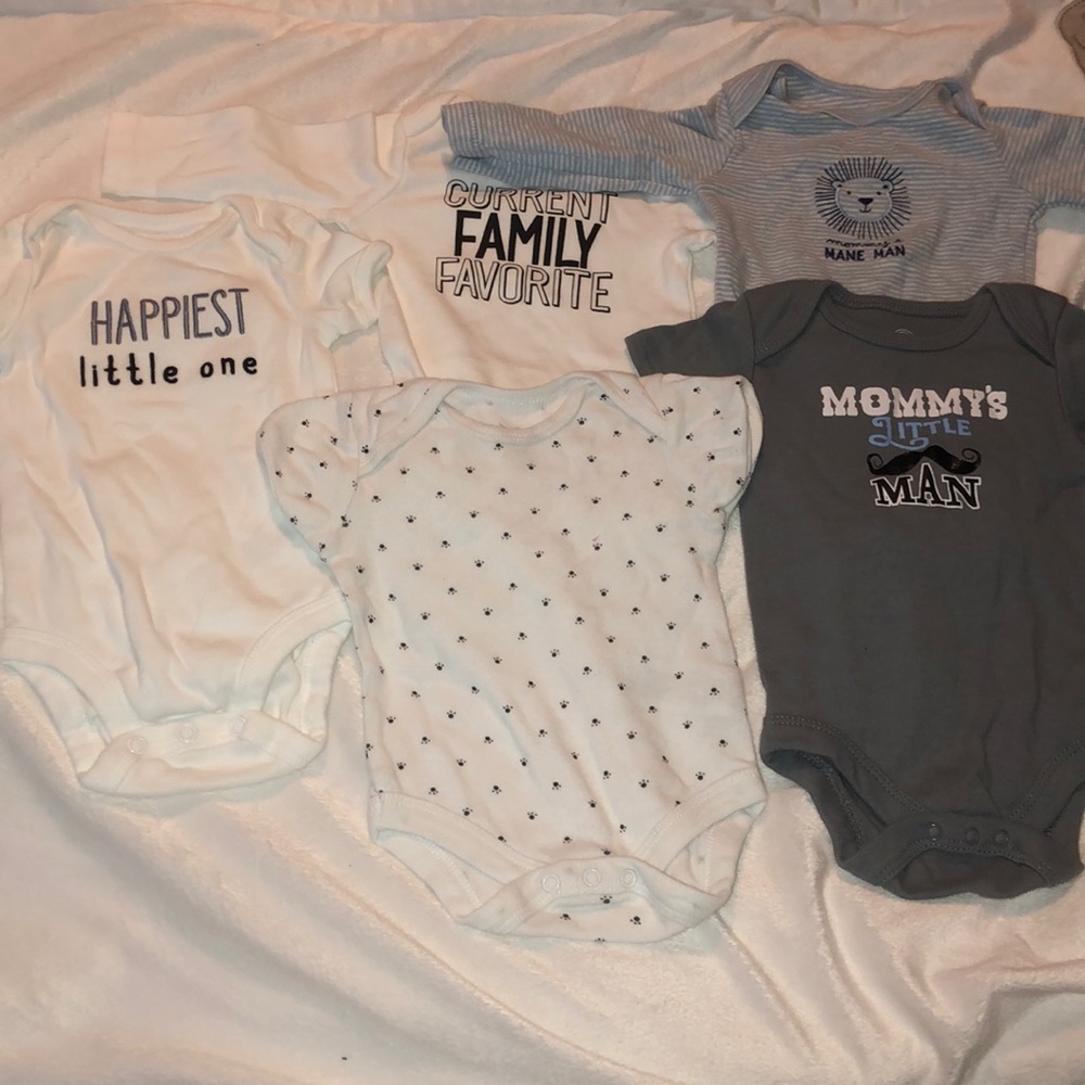 5 cute onesies!